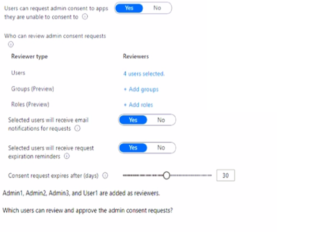 Microsoft SC-300 image Question 162 108254 10052024010905000000