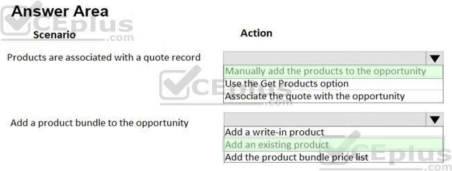Microsoft MB-210 image answer Question 62 100095 10052024125703000