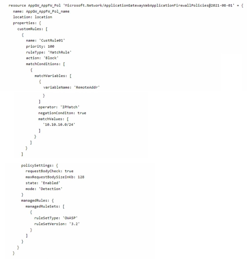 Microsoft AZ-500 image Question 123 87634 10022024015441000000