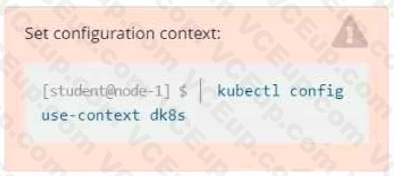 Linux Foundation CKAD image Question 16 51462 09182024212430000000