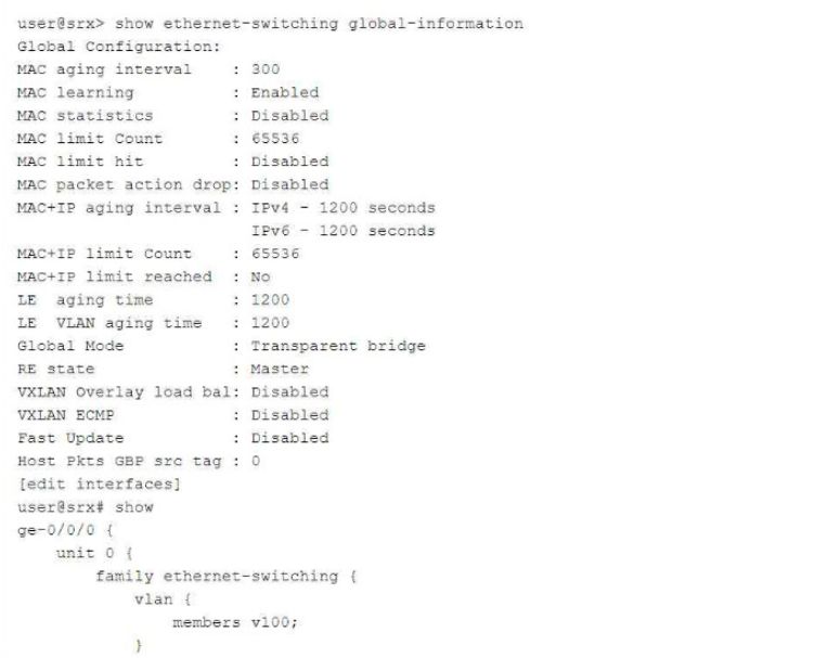 Juniper JN0-637 image Question 12 124729 11012024014440000000