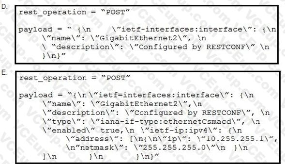 Cisco 350-901 image Question 190 118502 10102024233131000000