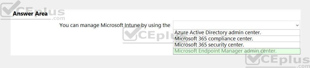 Microsoft SC-900 image answer Question 4 108651 10052024010936000