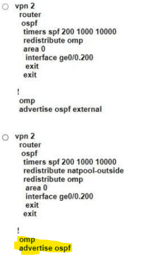 Cisco 300-415 image Question 1 63882419418654368031851