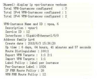 Huawei H12-891 image Question 592 34954 09182024192907000000