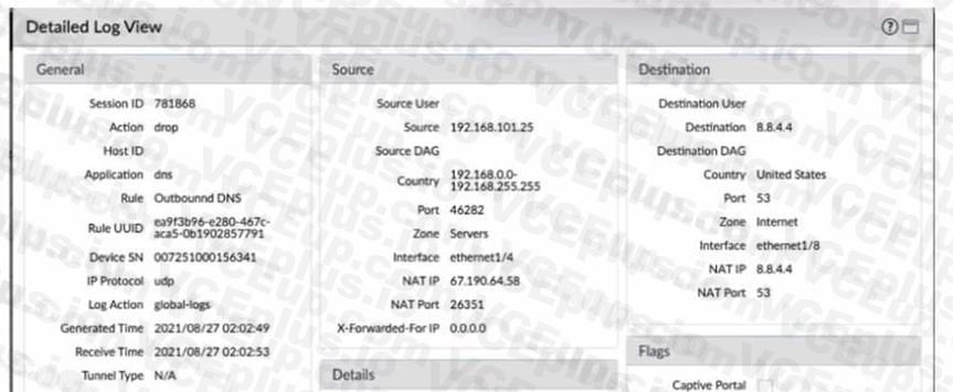Palo Alto Networks PCNSA image Question 254 54069 09232024001155000000
