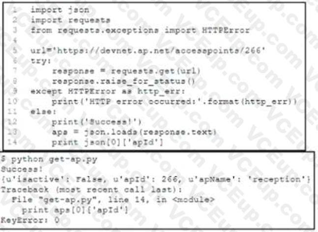 Cisco 350-901 image Question 207 118519 10102024233131000000