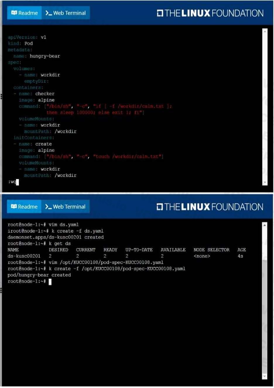 Linux Foundation CKA image Question 4 explanation 51383 09182024211423000000