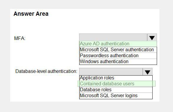 Microsoft DP-300 image answer Question 67 89846 10022024015907000