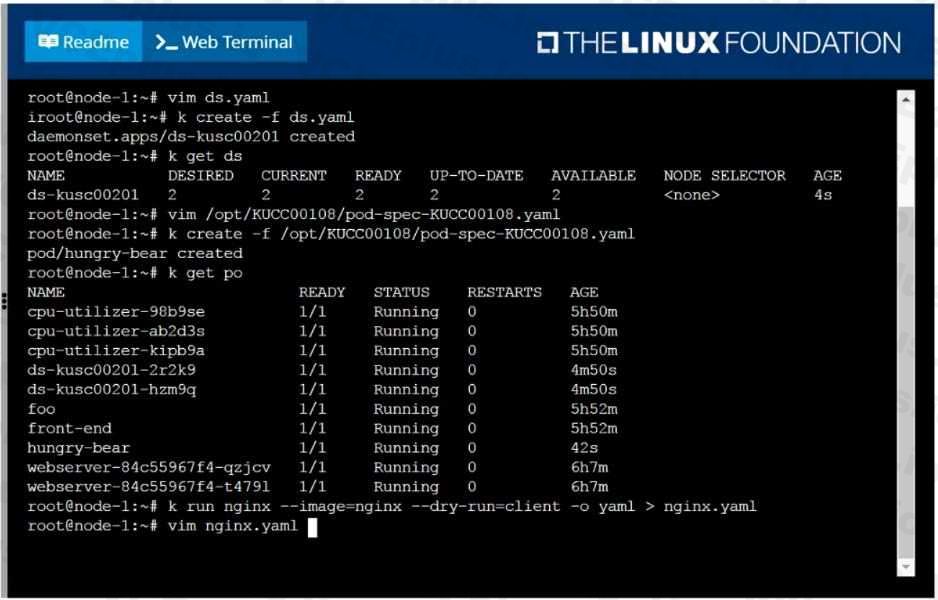Linux Foundation CKA image Question 5 explanation 51384 09182024211423000000