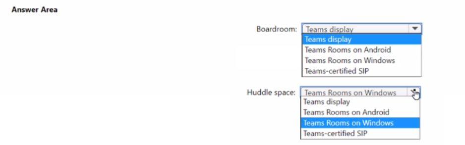 Microsoft MS-721 image Question 21 105068 10052024010610000