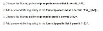 Cisco 300-510 image Question 158 638791338499360335553