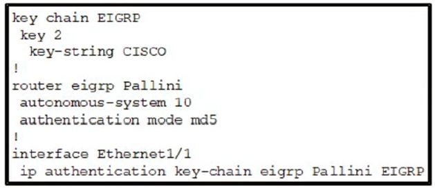 Cisco 350-601 image Question 449 117179 10102024233034000000