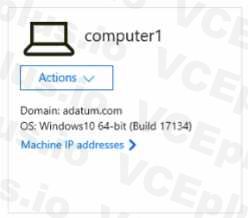 Microsoft MD-102 image Question 77 103703 10052024010410000000