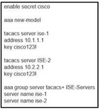 Cisco 350-401 image Question 435 115734 10102024232943000000