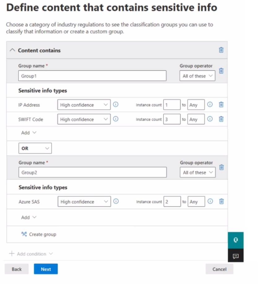 Microsoft SC-400 image Question 176 132749 12192024201319000000