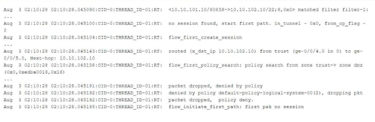 Juniper JN0-637 image Question 6 124723 11012024014440000000