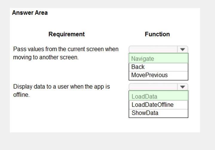 Microsoft PL-200 image answer Question 52 105978 10052024010700000