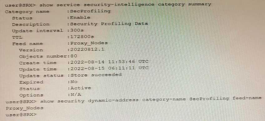 Juniper JN0-636 image Question 25 50912 09182024211303000000