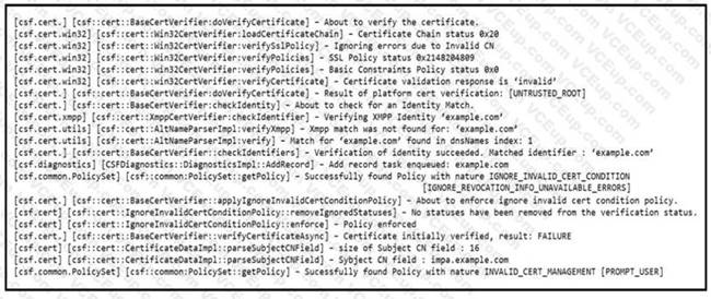 Cisco 300-810 image Question 19 114712 10102024232812000000