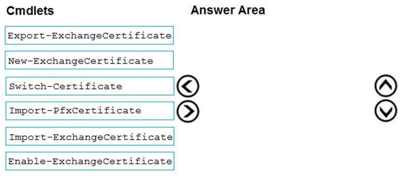 Microsoft MS-203 image Question 29 104362 10052024010521000