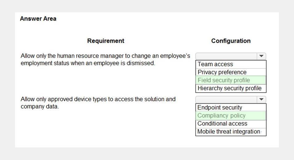 Microsoft PL-600 image answer Question 19 107150 10052024010806000