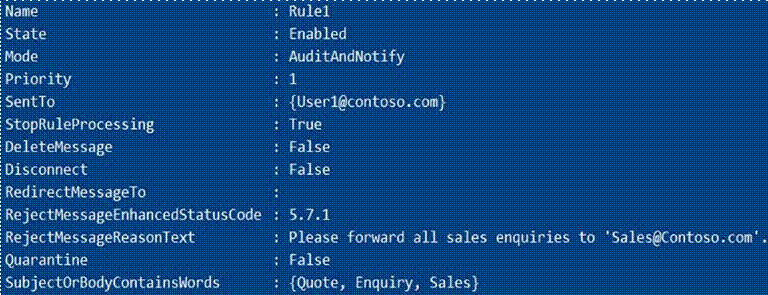 Microsoft MS-203 image Question 13 104411 10052024010522000000
