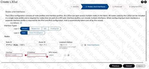 Cisco 300-620 image Question 64 113411 10072024010039000000