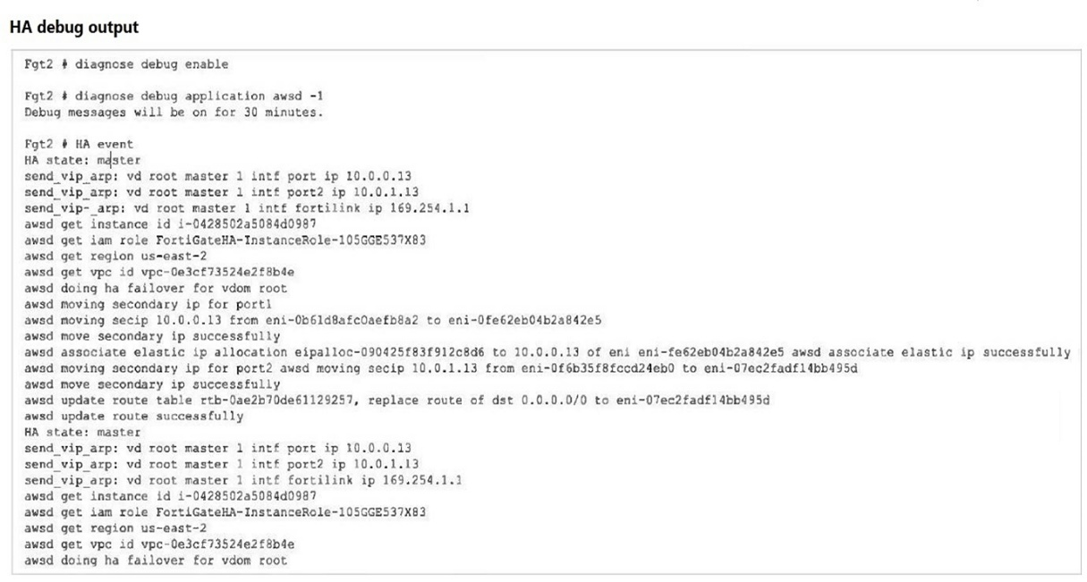 Fortinet NSE6_WCS-7.0 image Question 3 134412 01062025180059000000