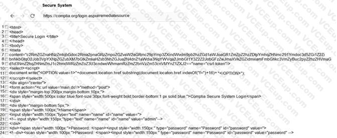 CompTIA PT0-002 image Question 299 97428 10022024175321000000