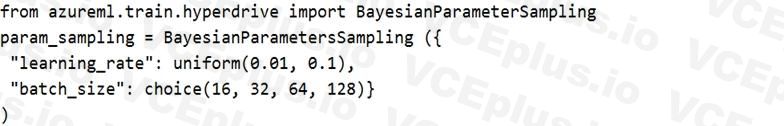 Microsoft DP-100 image Question 137 6388217740255180333628