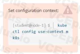Linux Foundation CKA image Question 51 51430 09182024211423000000