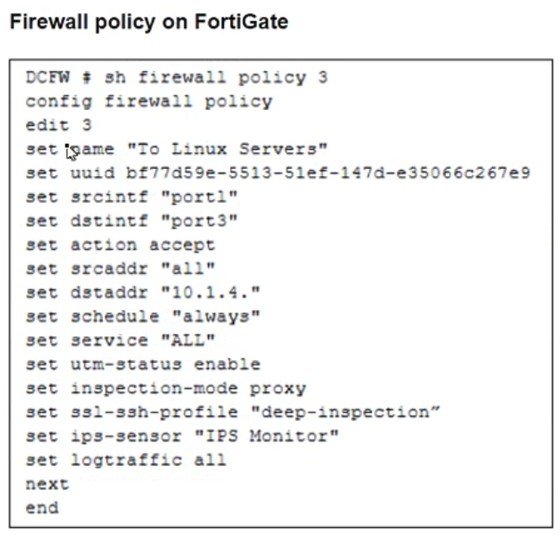 Fortinet FCSS_EFW_AD-7.4 image Question 35 63883969988768915941149