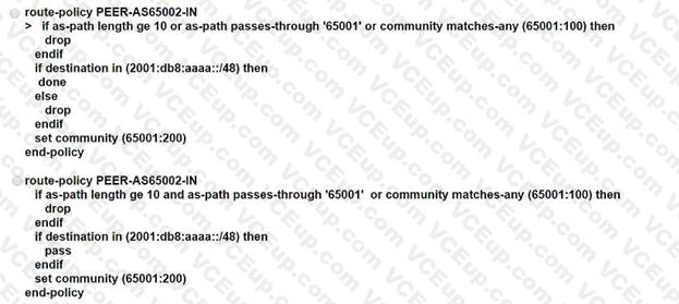 Cisco 350-501 image Question 95 116377 10102024233011000000