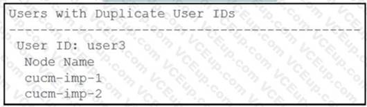 Cisco 300-810 image Question 139 114832 10102024232813000000