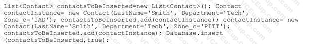 Salesforce Certified Platform Developer II image Question 101 67748 09232024003105000000