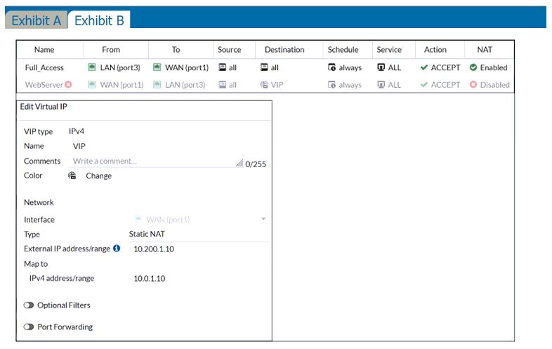 Fortinet NSE4_FGT-7.2 image Question 145 26218 09182024185939000000