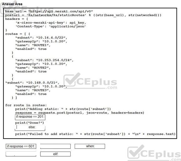 Cisco 350-901 image answer Question 7 118319 10102024113131000