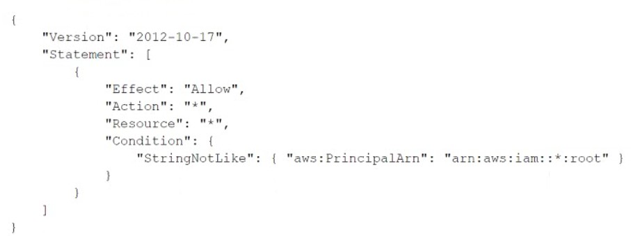 Amazon DOP-C02 image Question 76 3582 09162024005607000000