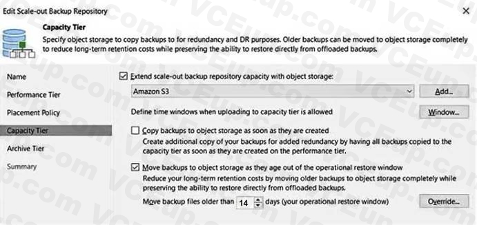 VEEAM VMCE2021 image Question 32 78510 09232024005710000000