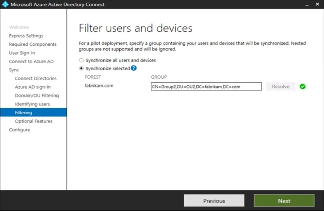 Microsoft MS-102 image Question 264 104200 10052024010458000000