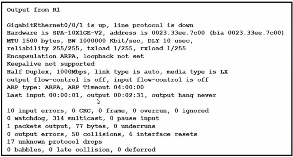 Cisco 200-301 image Question 826 110334 10072024004422000000