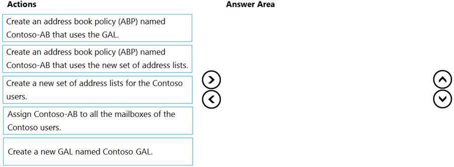 Microsoft MS-203 image Question 58 104391 10052024010522000