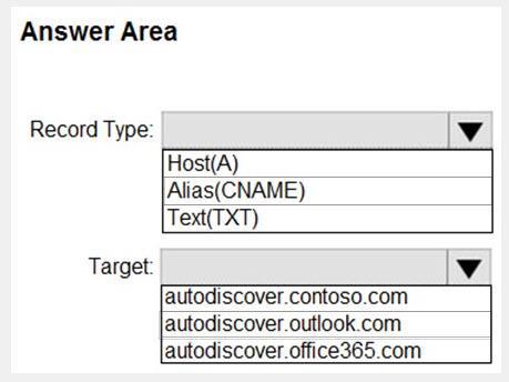 Microsoft MS-203 image Question 30 104363 10052024010521000