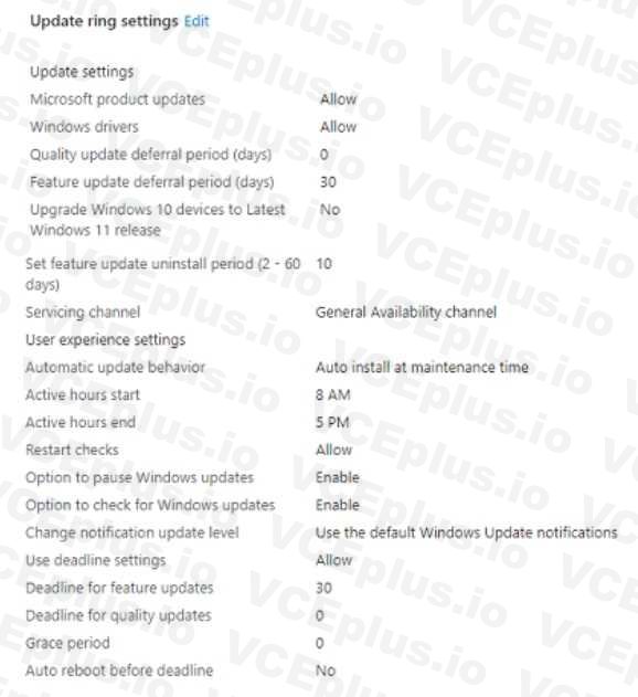 Microsoft MD-102 image Question 13 103639 10052024010409000000