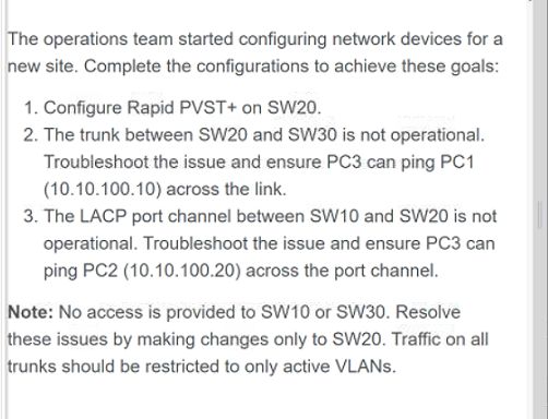 Cisco 350-401 image Question 964 116263 10102024232944000000