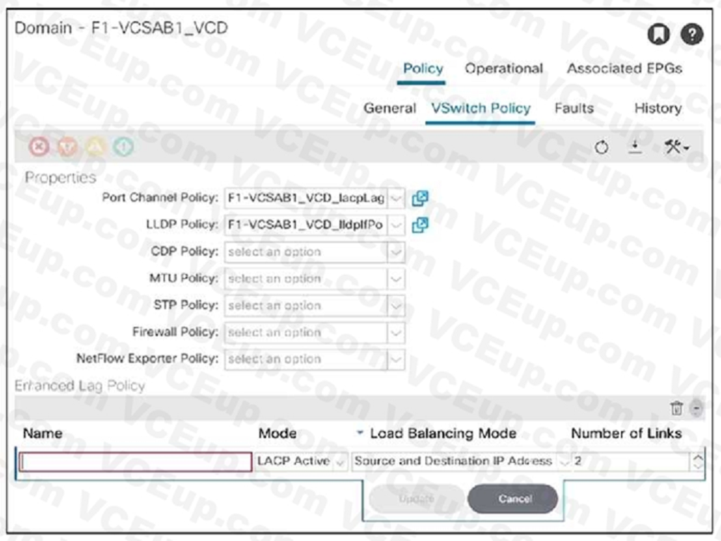Cisco 300-620 image Question 65 113412 10072024010039000000