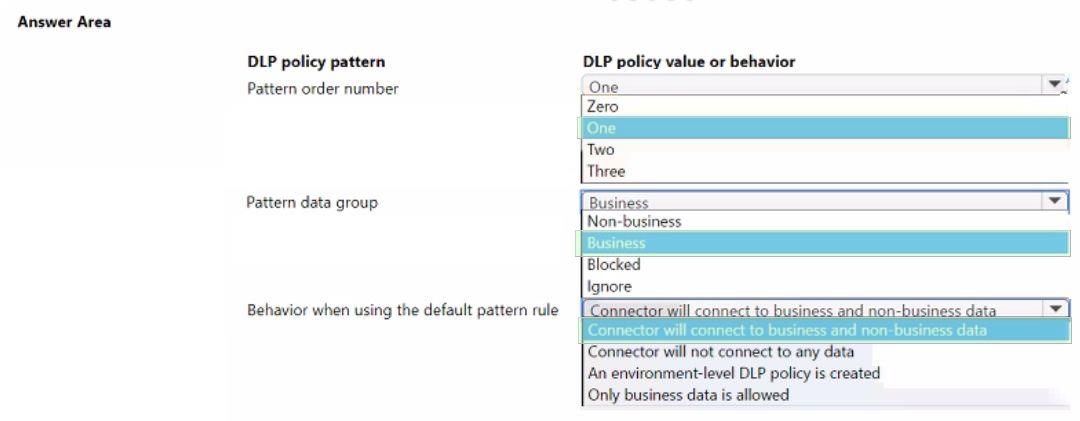 Microsoft PL-500 image answer Question 27 106960 10052024010751000