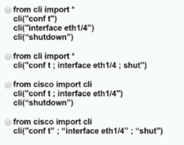 Cisco 350-601 image Question 27 116757 10102024233033000000