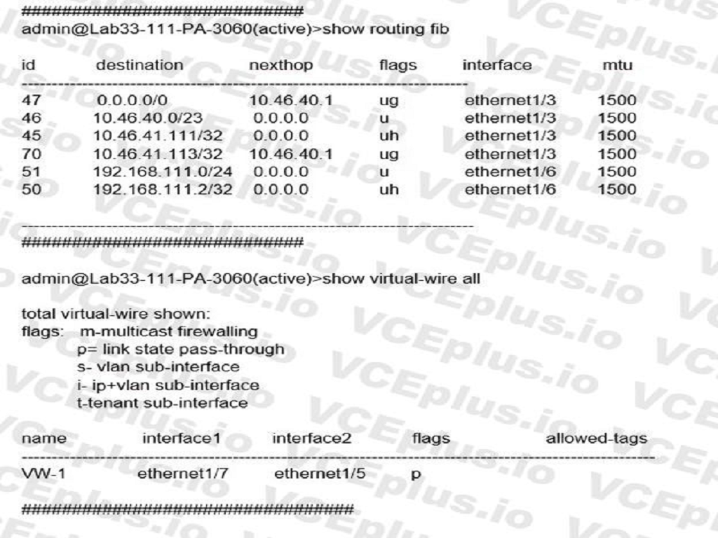Palo Alto Networks PCNSE image Question 310 54547 09232024001220000000